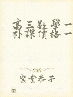 高三数学一对一补课价格一般多少