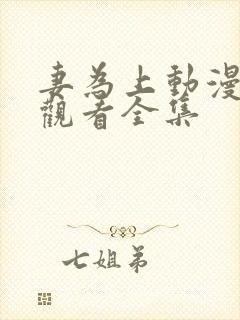 妻为上动漫免费观看全集