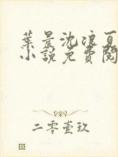 叶晨沈浪夏若雪小说免费阅读最新章节