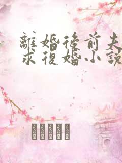 离婚后前夫哭着求复婚小说免费阅读全文