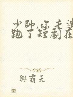 少帅,你老婆又跑了短剧在哪里看