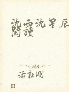 沈雨沈星辰小说阅读