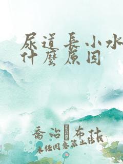 尿道长小水泡是什么原因