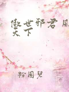 傲世邪君 风凌天下