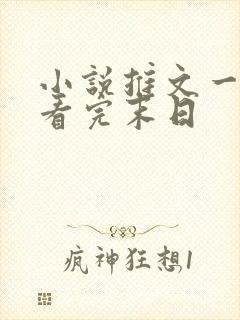 小说推文一口气看完末日