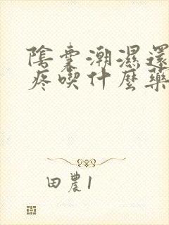 阴囊潮湿还有点疼吃什么药