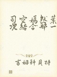 司空嫣然叶凡二次结合哪一章阅读