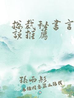 总裁秘书言情小说推荐