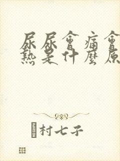 尿尿会痛会尿灼热是什么原因