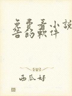 免费看小说无广告的软件