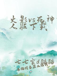 火影vs死神双人版下载