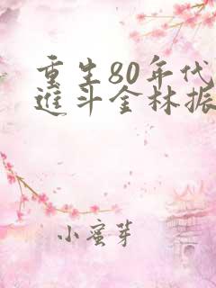 重生80年代日进斗金林振东笔趣阁
