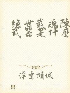 绝世武魂陈枫的武器是什么