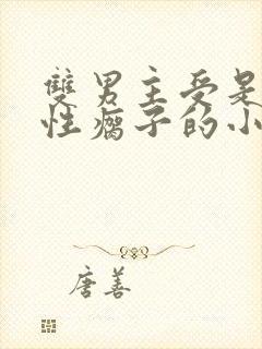 双男主受是个双性瘸子的小说