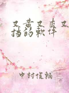 又黄又爽又无遮挡的软件