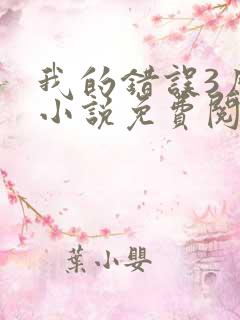 我的错误3原著小说免费阅读全文