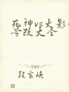 死神vs火影雨兮改大全