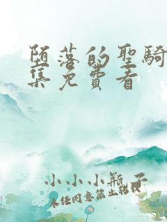 堕落的圣骑士全集免费看