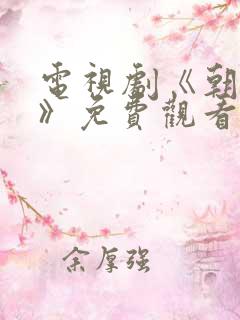 电视剧《朝雪录》免费观看