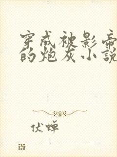 穿成被影帝抛弃的炮灰小说