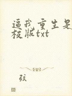 逼我重生是吧精校版txt