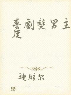 台剧双男主大尺度