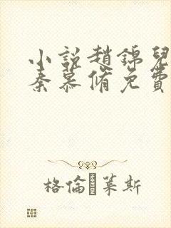 小说赵锦儿, 秦慕修免费阅读