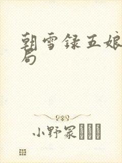 朝雪录五娘子结局