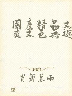 国产精品又黄又爽又色无遮挡