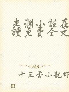 光渊小说在线阅读免费全文