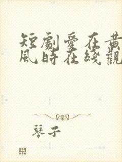 短剧爱在黄昏晚风时在线观看