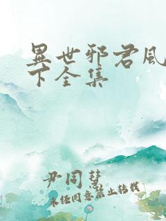 异世邪君风凌天下全集