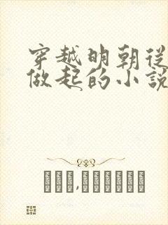 穿越明朝从流民做起的小说