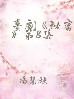 台剧《秘密关系》第8集