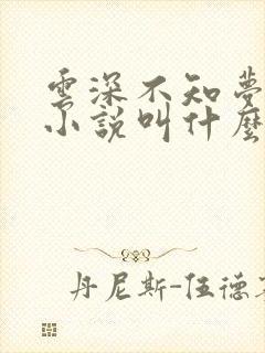 云深不知梦原著小说叫什么