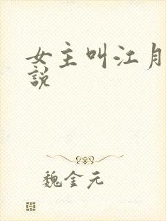 女主叫江月的小说