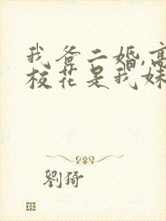 我爸二婚,高冷校花是我妹演员表