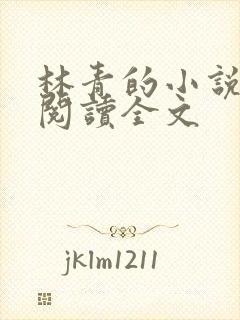 林青的小说免费阅读全文