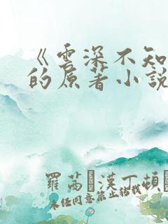 《云深不知梦》的原著小说
