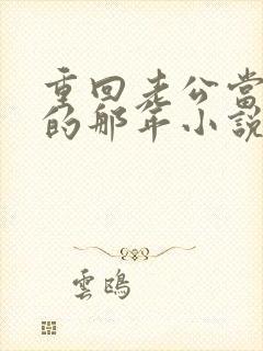 重回老公当校草的那年小说免费