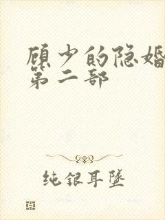 顾少的隐婚罪妻第二部