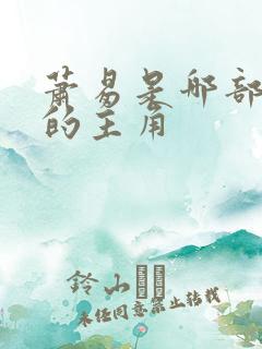 萧易是哪部小说的主角