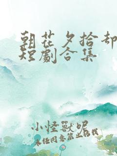 朝花夕拾却已迟短剧合集