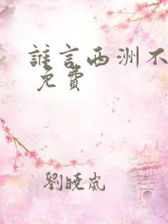 谁言西洲不知意 免费
