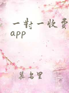 一对一收费聊天app