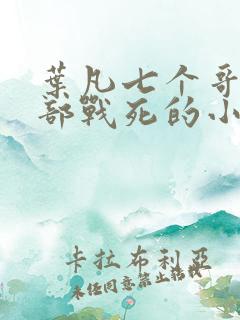 叶凡七个哥哥全部战死的小说阅读