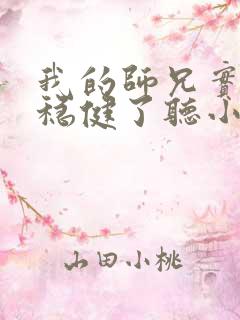 我的师兄实在太稳健了听小说