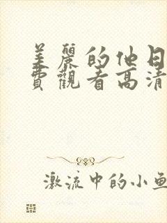 美丽的他日剧免费观看高清