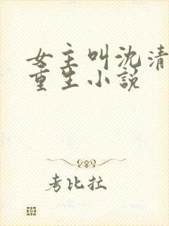 女主叫沈清歌的重生小说