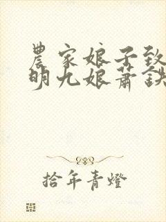 农家娘子致富记明九娘萧铁策